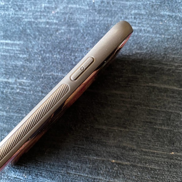 iPhone 7/8 Case Pink Navy Blue Geometric Print Cover - Picture 5 of 7